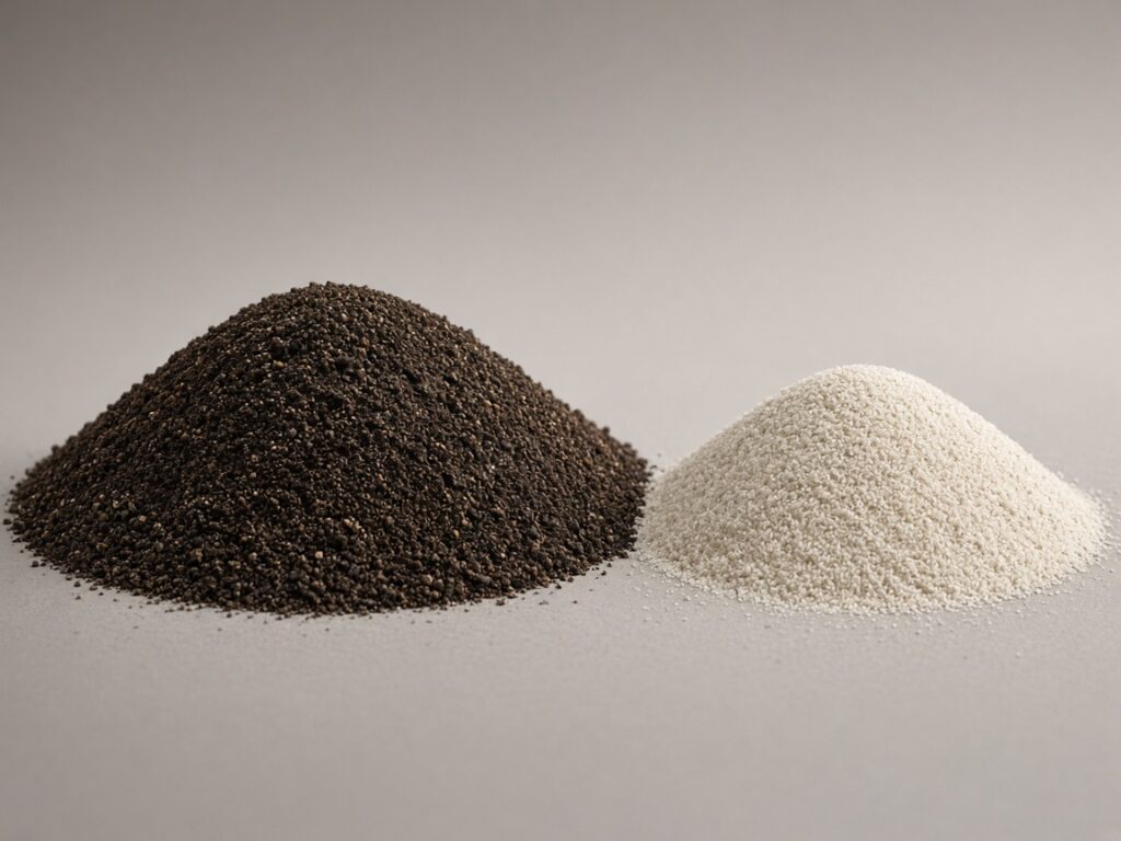 Demo aquarium sand